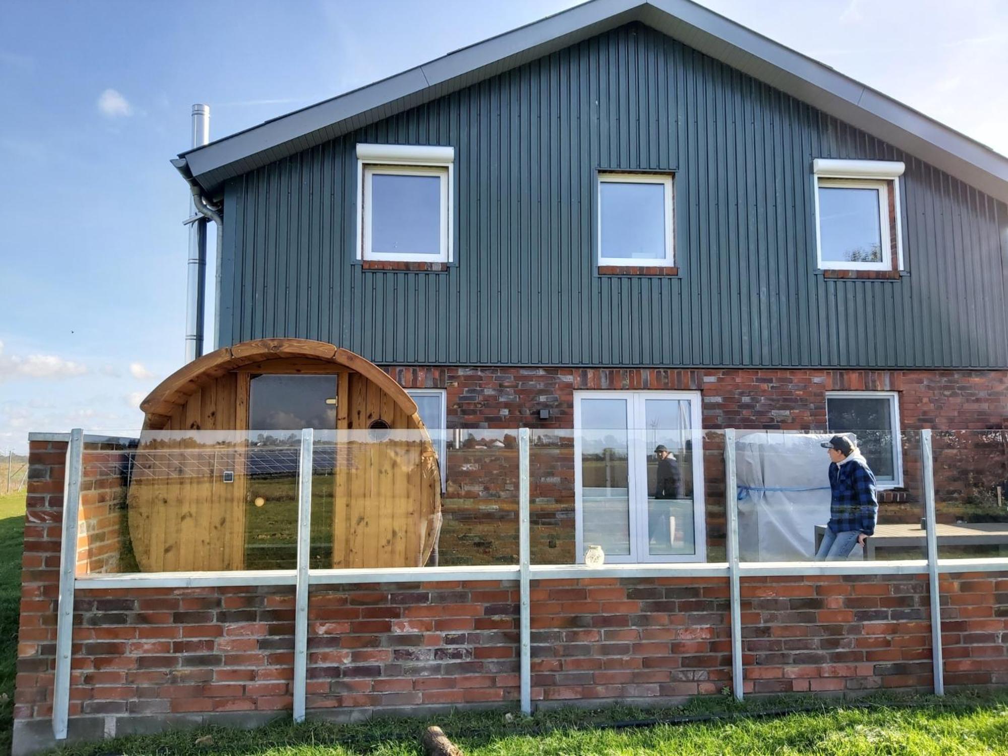 Neu! Ferienhaus Taja Niebuell Mit Sauna Exteriér fotografie